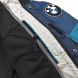 Мужская мотокуртка BMW Motorrad Rallye Jacket Gray/Blue, артикул 76118541330