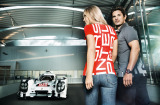 Женская футболка Porsche Women's T-shirt – Racing Collection, Red, артикул WAP7970XS0F