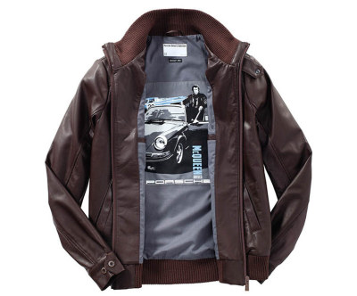Мужская кожаная куртка Porsche Men's leather blouson – Steve McQueen