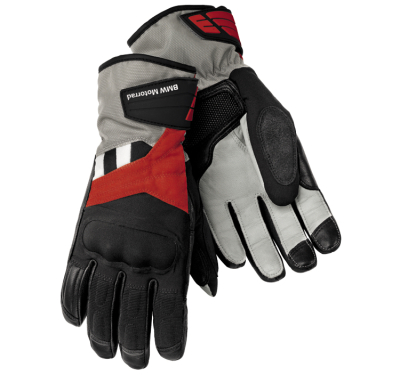Женские мотоперчатки BMW Motorrad GS Dry Glove, Black/Red/Anthracite