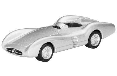 Модель Mercedes-Benz Streamline, W 196 R, 1954, Silver, Scale - 3 inch