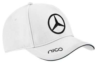 Бейсболка унисекс Mercedes-Benz F1 Unisex cap, Rosberg 2015, Signature, White