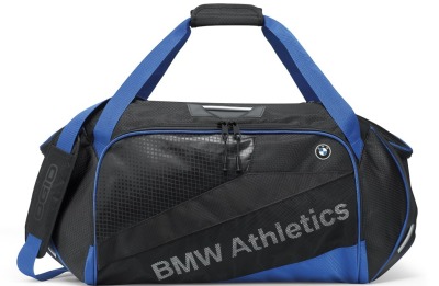 Спортивная сумка BMW Athletics Performance Duffle Bag, Black/Blue