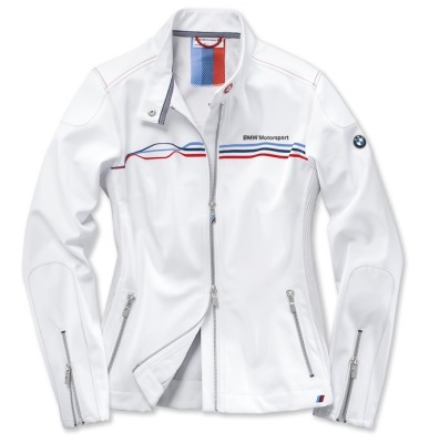 Женская куртка BMW Motorsport Softshell Jacket, ladies, White