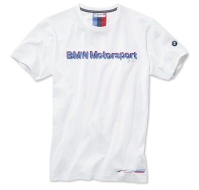 Мужская футболка BMW Motorsport Fan T-Shirt, men, White