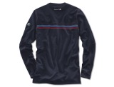 Мужской лонгслив BMW Motorsport Long-Sleeve Shirt, men, Team Blue, артикул 80142285839