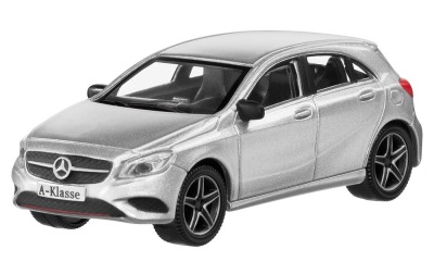 Модель Mercedes-Benz A-Class, Polar Silver, Scale - 3 inch