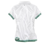 Женская рубашка-поло BMW Golfsport Polo Shirt, ladies, White/Green, артикул 80142285697