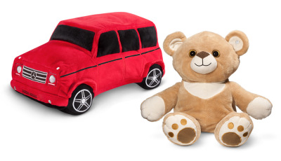 Мягкая игрушка Mercedes-Benz Double Side Plus Toy Bear - G Class