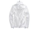 Женская флисовая куртка BMW Golfsport Fleece Jacket, ladies, White/Green, артикул 80142285692