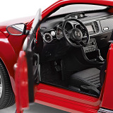 Модель автомобиля Volkswagen Beetle, Tornado Red, Scale 1:18, артикул 5C1099302ANA
