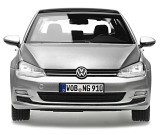 Модель автомобиля Volkswagen Golf 7, Reflex Silver Metallic, Scale 1:18, артикул 5G4099302B7W