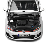 Модель автомобиля Volkswagen Golf 7 GTI, Oryx White, Scale 1:18, артикул 5G3099302UJV