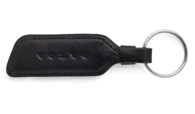 Кожаный брелок Volvo Leather Key Ring, Black