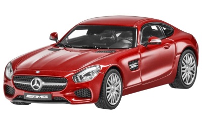 Модель автомобиля Mercedes-AMG GT S, Hyacint Red Metallic, 1:43 Scale