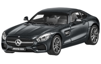 Модель автомобиля Mercedes-AMG GT S, Magnetite Black Metallic, 1:43 Scale