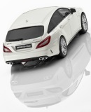 Модель Mercedes-Benz CLS 63 AMG, Shooting Brake, Diamond White, 1:18 Scale, артикул B66965703