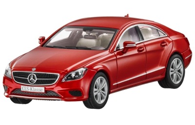 Модель Mercedes-Benz CLS-Class, Designo Hyacint Red Metallic, 1:43 Scale