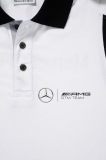 Мужская рубашка-поло Mercedes Men's polo shirt DTM Selection, White, артикул B67995172