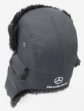 Шапка ушанка Mercedes-Benz Hat with earflaps, Trucker, Grey, артикул B67871143