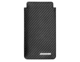 Кожаный чехол для мобильного телефона Mercedes-Benz Sleeve for iPhone 6, AMG, Carbon, артикул B66959997