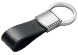 Брелок для ключей Land Rover Leather Loop Keyring, Black, артикул LRKRALLKB