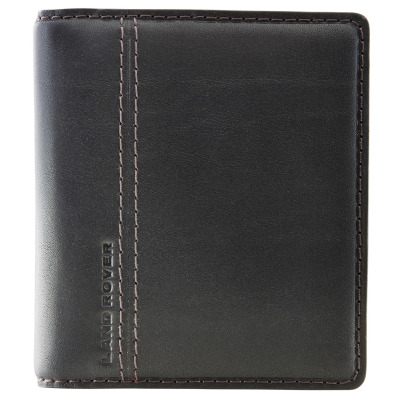 Кожаный футляр для кредитных карт Land Rover Leather Jacket Wallet, Black