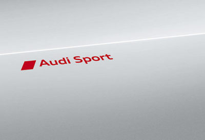 Комплект из четырех наклеек Audi Sport Sticker Set