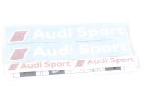 Комплект из четырех наклеек Audi Sport Sticker Set, артикул 3291401500