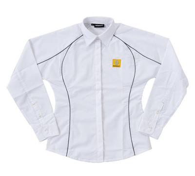 Женская рубашка с длинным рукавом Renault Ladies Longsleeved Shirt White