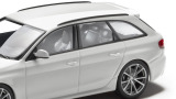 Модель Audi RS 4 Avant, Ibis white, 2013, Scale 1 43, артикул 5011214213
