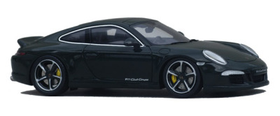 Модель Porsche 911 Club Coupe, Green, Scale 1:43
