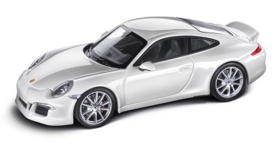 Модель автомобиля Porsche 991 Carrera S, Carrara White 1:43, Ltd. Edition