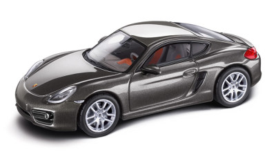 Модель автомобиля Porsche Cayman, Agate Grey Metallic 1:43