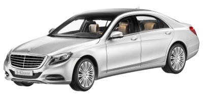 Модель автомобиля Mercedes-Benz S-Class (W222) Iridium Silver