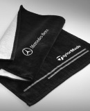 Полотенце для клюшек для гольфа Mercedes-Benz Golf club towel Black, артикул B66450020