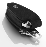 Кожаный футляр для ключей Mercedes-Benz Leather Key Case Black, артикул B66952640
