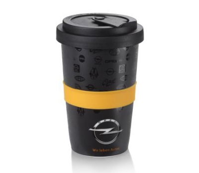 Фарфоровая кружка Opel Coffee-2-Go mug 0.36l Black