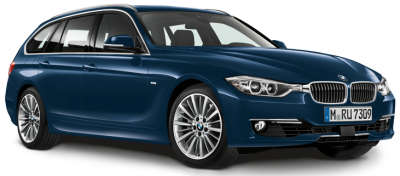 Модель автомобиля BMW 3 Series Touring (F31), Miniature Blue, Scale 1:43