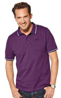 Мужская рубашка-поло BMW Collection Men's Polo Shirt purple