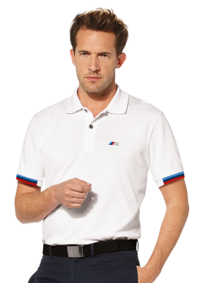 Мужская рубашка-поло BMW M Men's Polo Shirt White