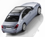 Модель автомобиля Mercedes-Benz S-Class W222, Diamond Silver Metallic 1:43, артикул B66960154