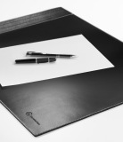 Бювар на рабочий стол Mercedes Writing Pad Black Leather, артикул B66953785