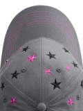 Женская бейсболка Mercedes-Benz Women's cap Stars Grey Pink, артикул B66952219