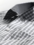 Мужская рубашка Mercedes-Benz Men's Long sleeved shirt, Grey, артикул B66952642