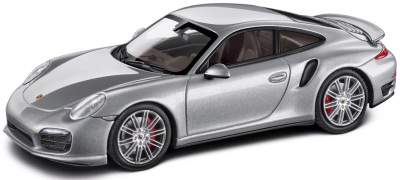 Модель автомобиля Porsche 911 Turbo Grey