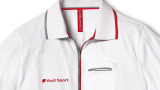 Мужская футболка-поло Audi Sport White, артикул 3131202012