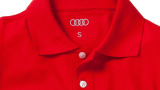 Мужское поло Audi Mens Poloshirt Coolmax, Red, артикул 3131203702