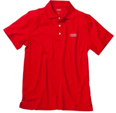 Мужское поло Audi Mens Poloshirt Coolmax, Red