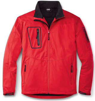 Мужская куртка Audi Mens Softshelljacket, Red